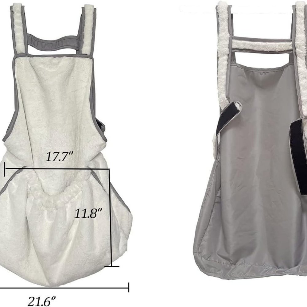 Warm Cozy Sling Carrier for lovable pets on Outdoor hanging out - Picture 9 of 10